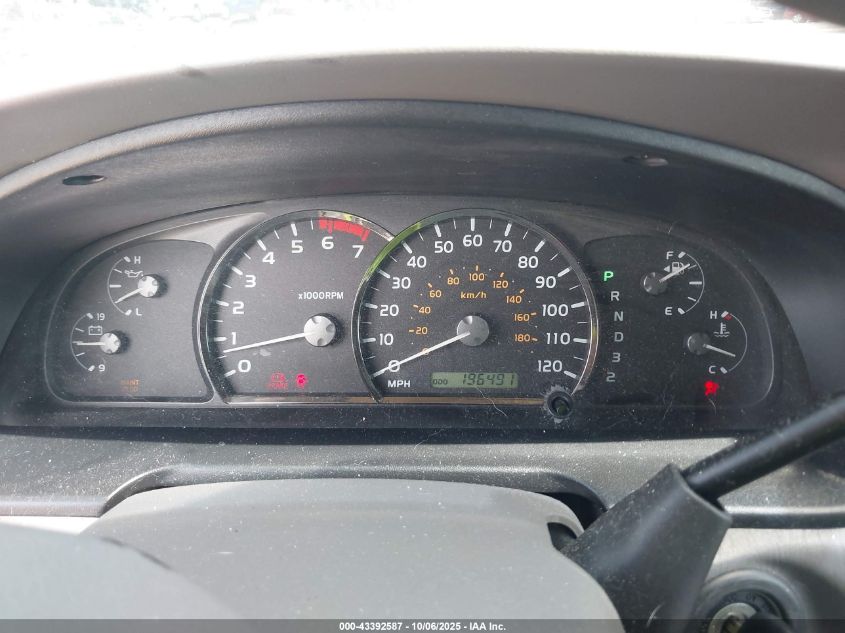 2005 Toyota Sequoia Sr5 V8 VIN: 5TDZT34A65S247160 Lot: 43392587