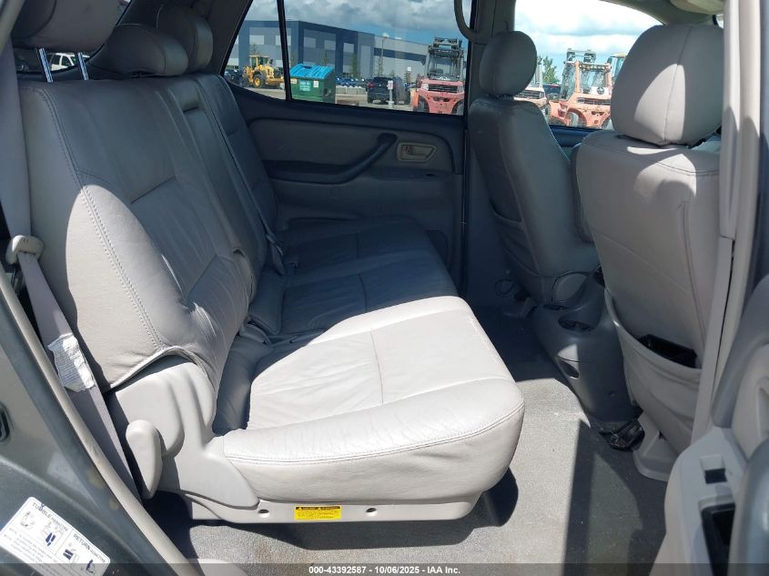 2005 Toyota Sequoia Sr5 V8 VIN: 5TDZT34A65S247160 Lot: 43392587