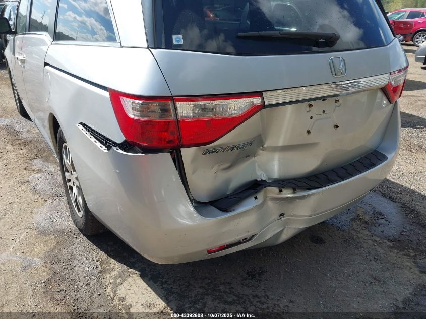 2012 Honda Odyssey Ex-L VIN: 5FNRL5H60CB112906 Lot: 43392608