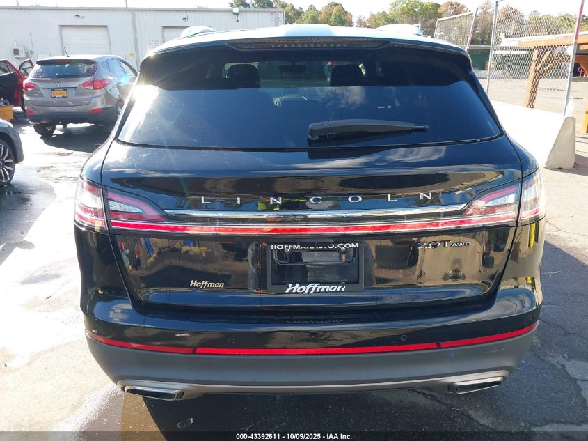 2020 Lincoln Nautilus Reserve VIN: 2LMPJ8K99LBL30356 Lot: 43392611