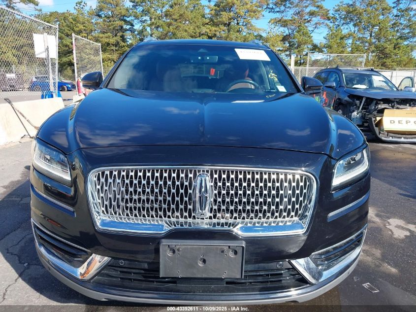 2020 Lincoln Nautilus Reserve VIN: 2LMPJ8K99LBL30356 Lot: 43392611