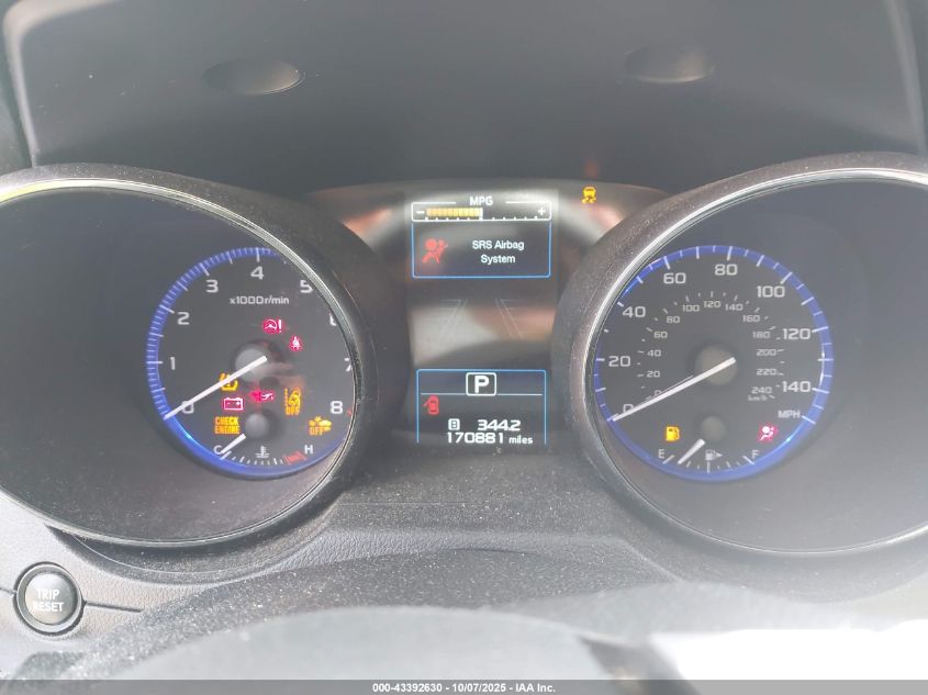 2019 Subaru Outback 2.5I VIN: 4S4BSABC5K3310304 Lot: 43392630