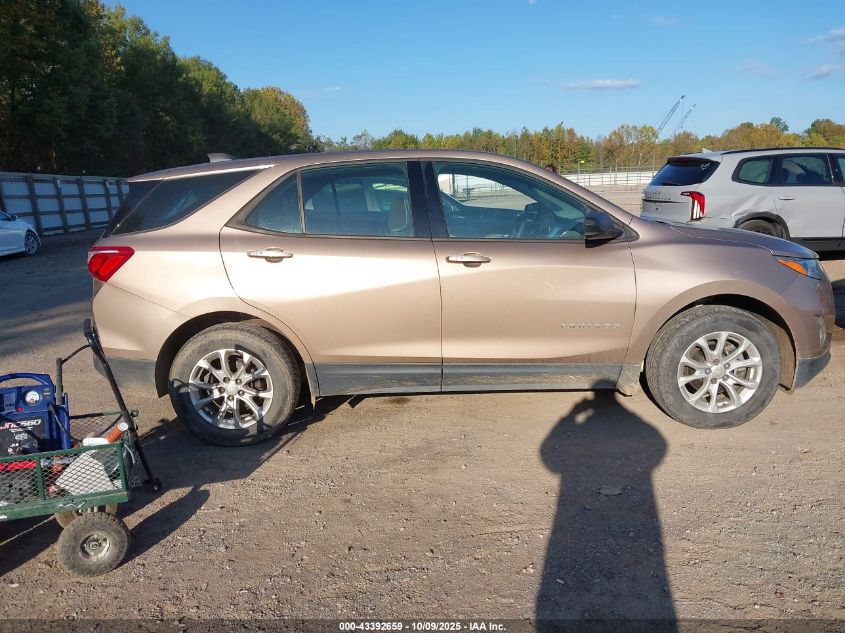 2018 Chevrolet Equinox Ls VIN: 2GNAXREV6J6191996 Lot: 43392659