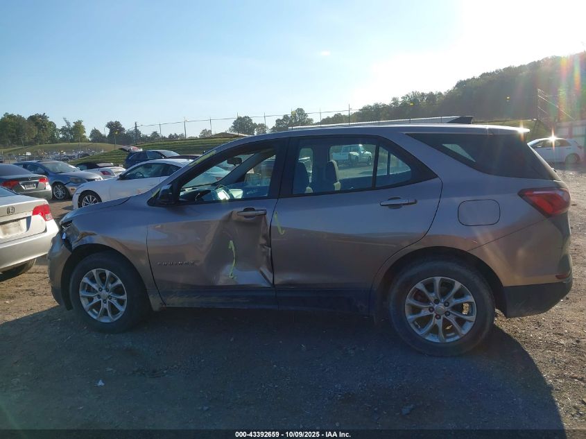 2018 Chevrolet Equinox Ls VIN: 2GNAXREV6J6191996 Lot: 43392659