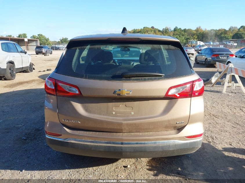 2018 Chevrolet Equinox Ls VIN: 2GNAXREV6J6191996 Lot: 43392659