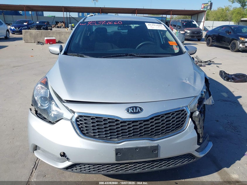 2016 Kia Forte Lx VIN: KNAFK4A69G5589025 Lot: 43392660