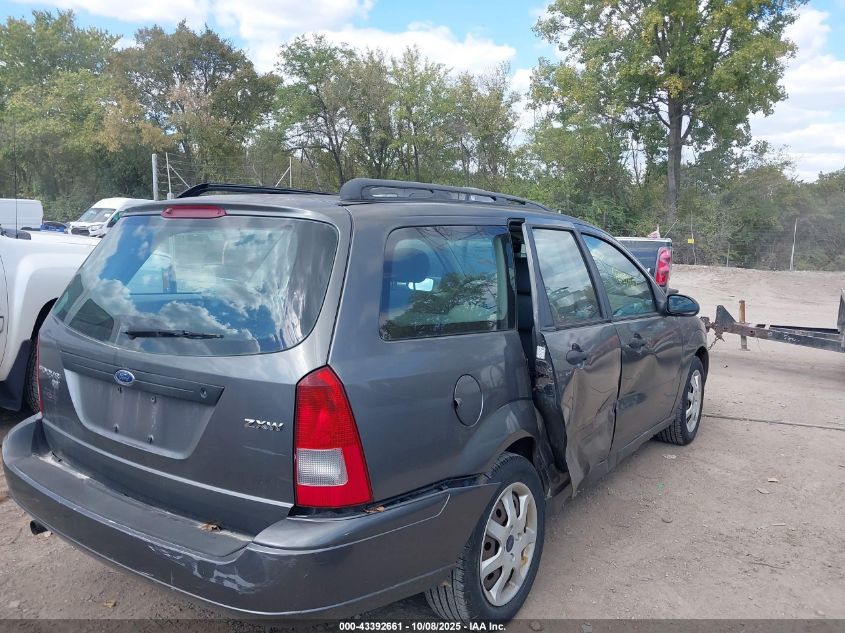 2005 Ford Focus Zxw VIN: 1FAFP36N15W154138 Lot: 43392661