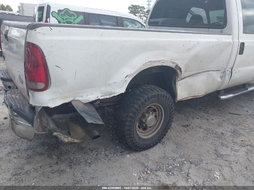 2000 Ford F-250 Lariat/Xl/Xlt VIN: 1FTNW21F4YED32993 Lot: 43392665