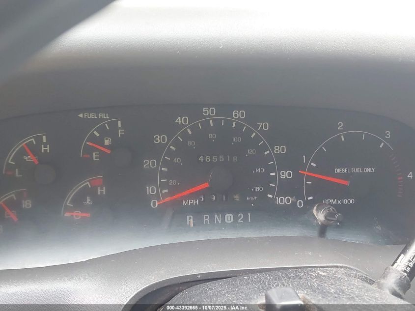 2000 Ford F-250 Lariat/Xl/Xlt VIN: 1FTNW21F4YED32993 Lot: 43392665