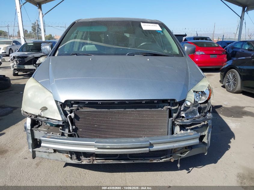 2006 Honda Odyssey Ex-L VIN: 5FNRL38646B054310 Lot: 43392680