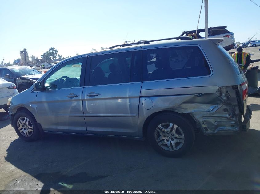 2006 Honda Odyssey Ex-L VIN: 5FNRL38646B054310 Lot: 43392680