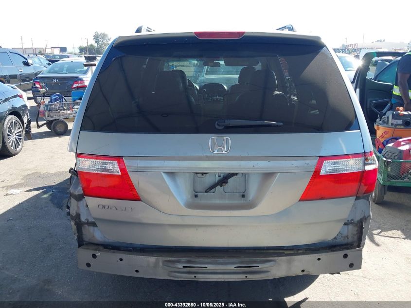 2006 Honda Odyssey Ex-L VIN: 5FNRL38646B054310 Lot: 43392680
