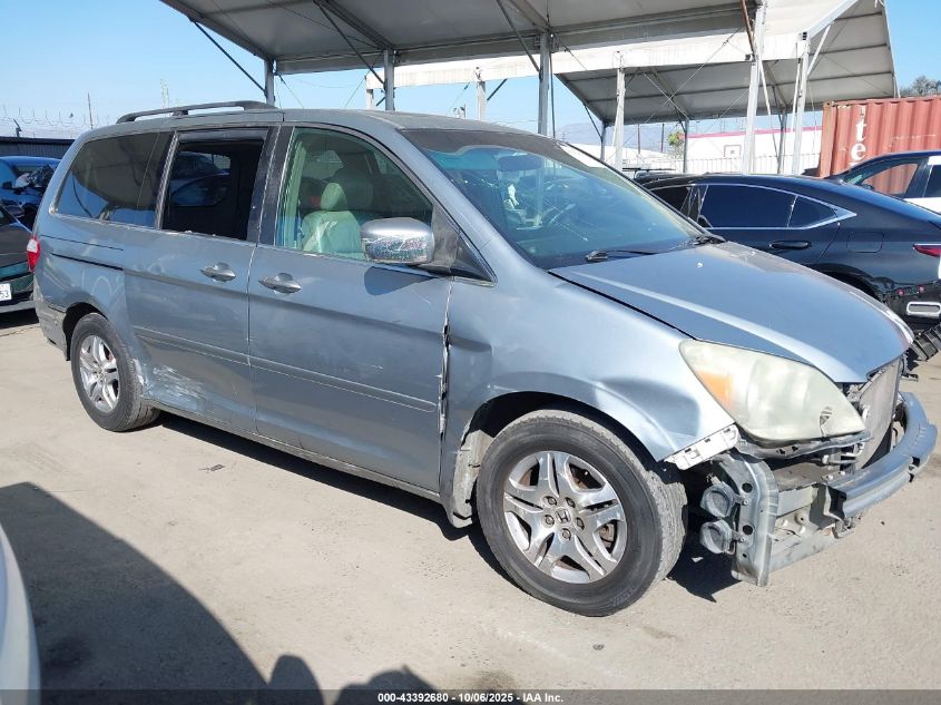 2006 Honda Odyssey Ex-L VIN: 5FNRL38646B054310 Lot: 43392680