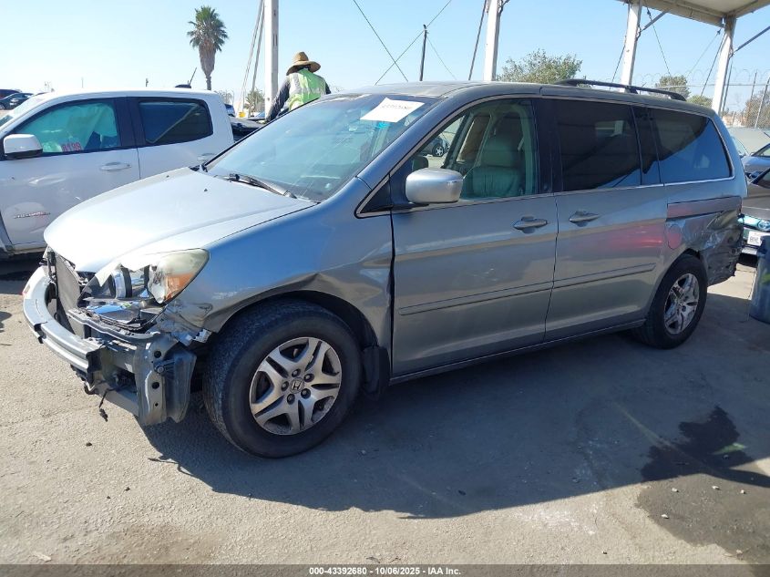 2006 Honda Odyssey Ex-L VIN: 5FNRL38646B054310 Lot: 43392680