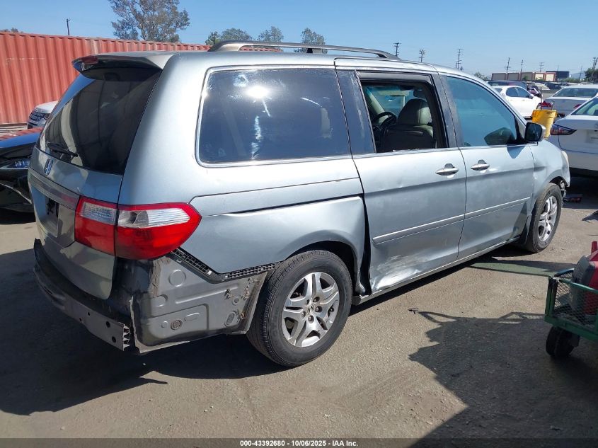 2006 Honda Odyssey Ex-L VIN: 5FNRL38646B054310 Lot: 43392680