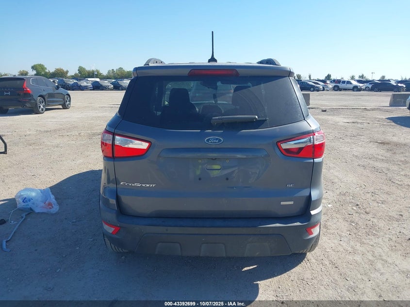 2018 FORD ECOSPORT SE MAJ3P1TE3JC220468