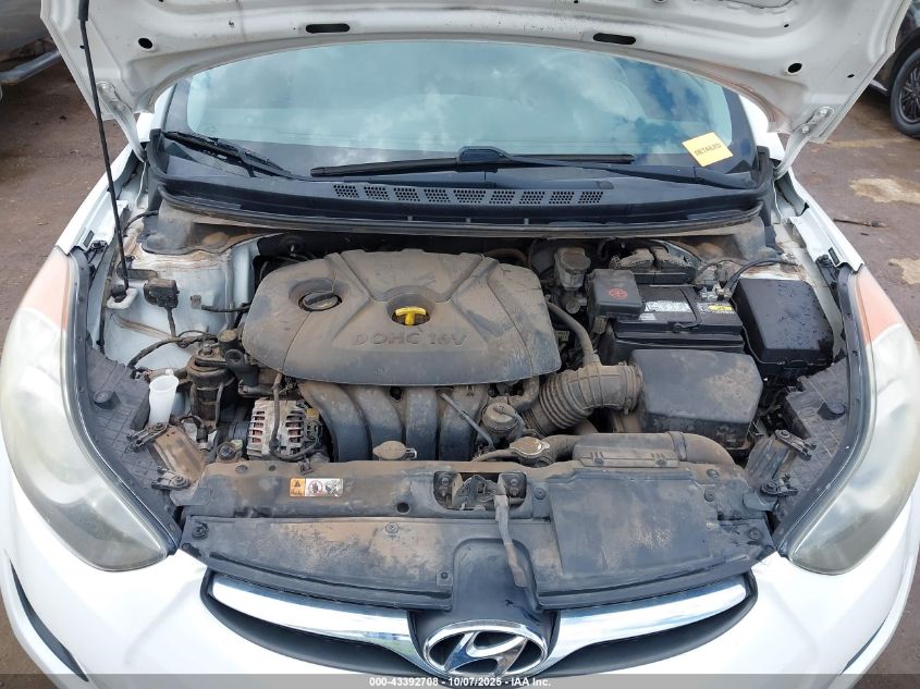 2013 Hyundai Elantra Gls VIN: 5NPDH4AE6DH447906 Lot: 43392708