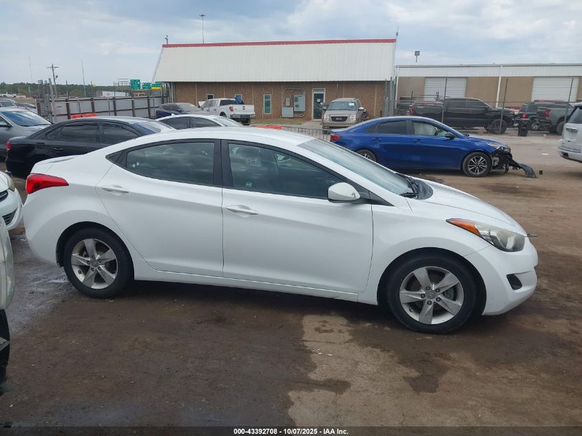 2013 Hyundai Elantra Gls VIN: 5NPDH4AE6DH447906 Lot: 43392708