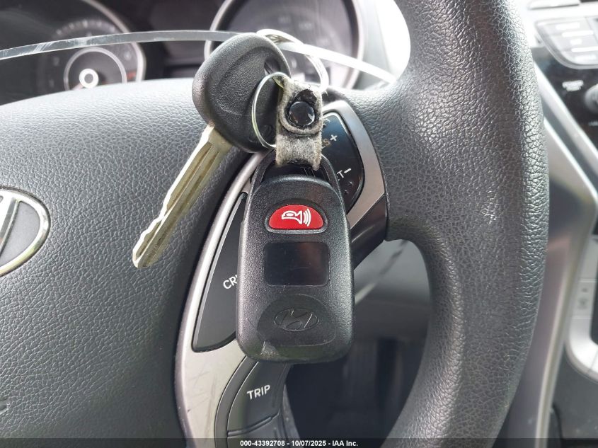 2013 Hyundai Elantra Gls VIN: 5NPDH4AE6DH447906 Lot: 43392708