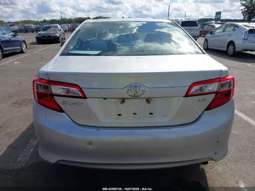 2014 Toyota Camry Le VIN: 4T1BF1FK1EU454680 Lot: 43392735