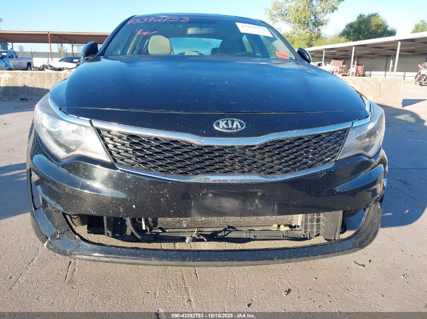 2018 Kia Optima Lx VIN: 5XXGT4L33JG235060 Lot: 43392753