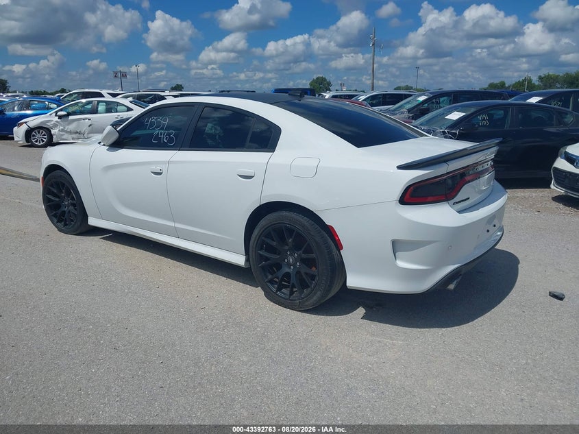 Vin: 2c3cdxct2jh147289, lot: 43887528, dodge charger daytona rwd 20183