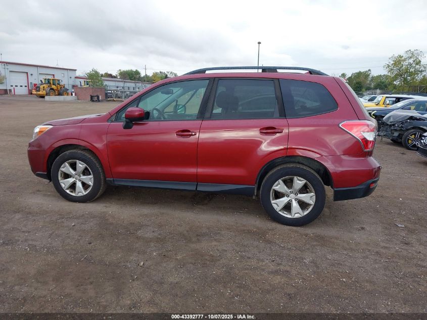 2016 Subaru Forester 2.5I Premium VIN: JF2SJADC8GH550883 Lot: 43392777