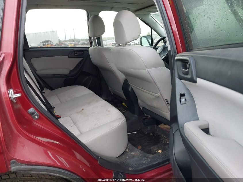 2016 Subaru Forester 2.5I Premium VIN: JF2SJADC8GH550883 Lot: 43392777