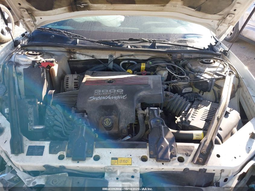 2000 Pontiac Grand Prix Gtp VIN: 1G2WR5217YF125528 Lot: 43392804