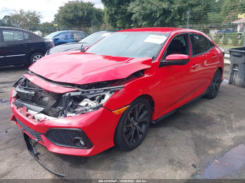 2017 HONDA CIVIC SPORT SHHFK7H47HU232448