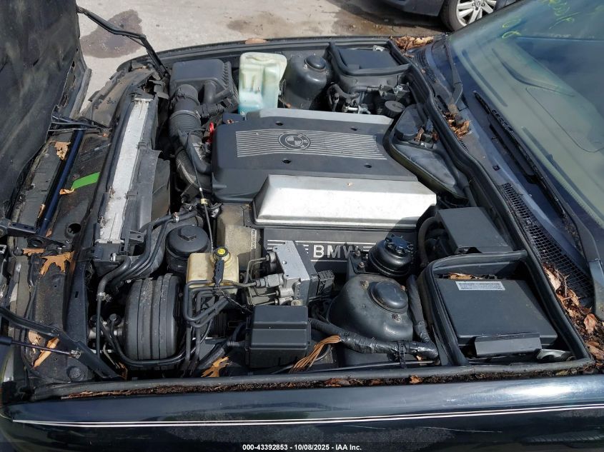 1995 BMW 530 I Automatic VIN: WBAHE2326SGE91259 Lot: 43392853