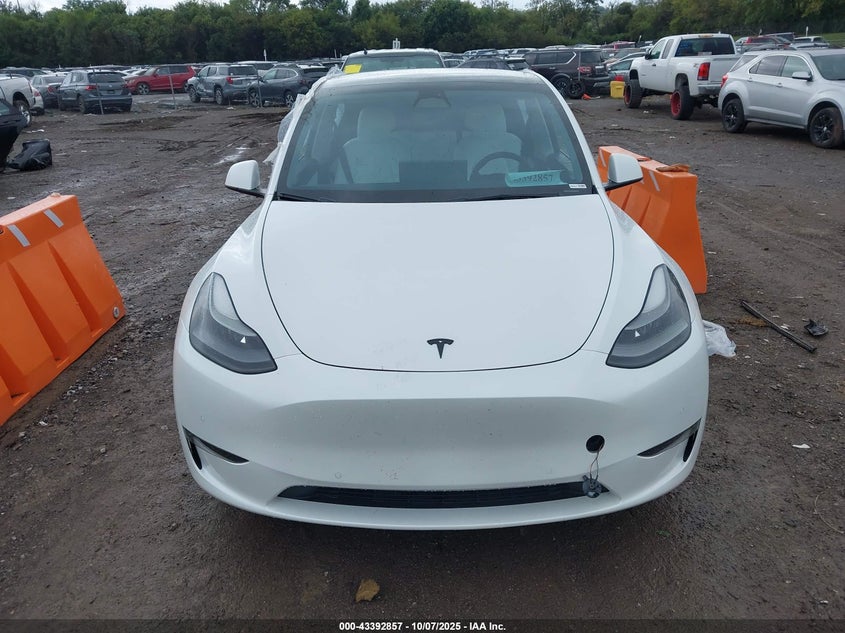 2022 Tesla Model Y Performance Dual Motor All-Wheel Drive VIN: 7SAYGDEF6NF516748 Lot: 43392857