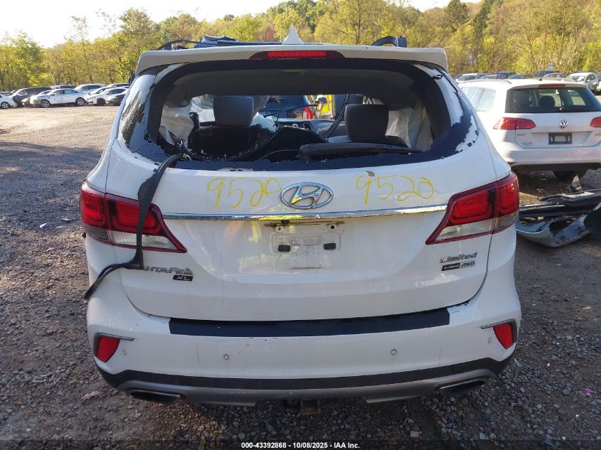 2019 Hyundai Santa Fe Xl Limited Ultimate VIN: KM8SRDHF5KU309520 Lot: 43392868
