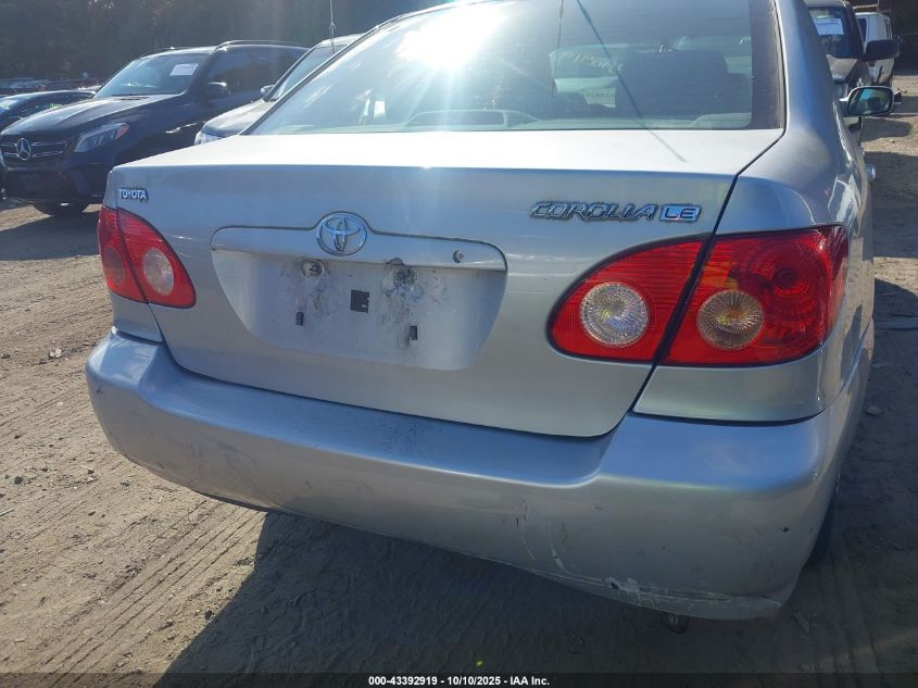 2006 Toyota Corolla Le VIN: 1NXBR32EX6Z599401 Lot: 43392919