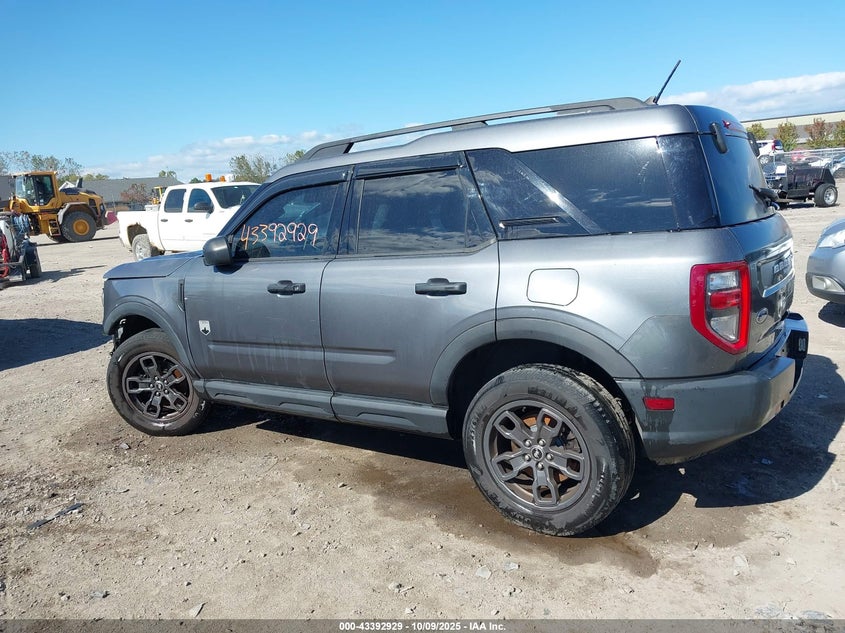 2021 Ford Bronco Sport Big Bend VIN: 3FMCR9B61MRA10868 Lot: 43392929