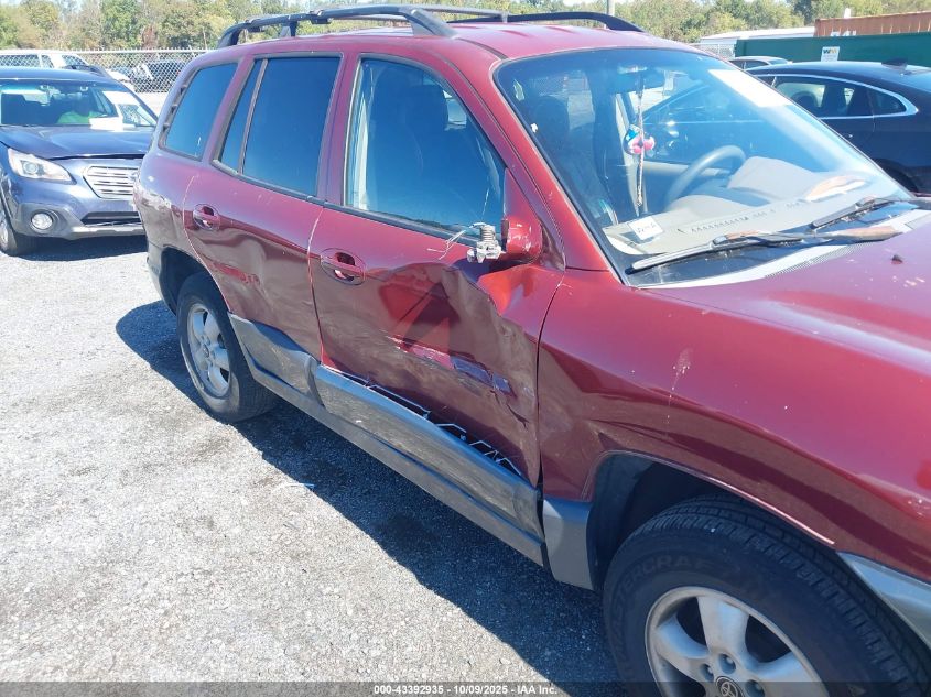 2005 Hyundai Santa Fe Gls VIN: KM8SC73D05U884203 Lot: 43392935