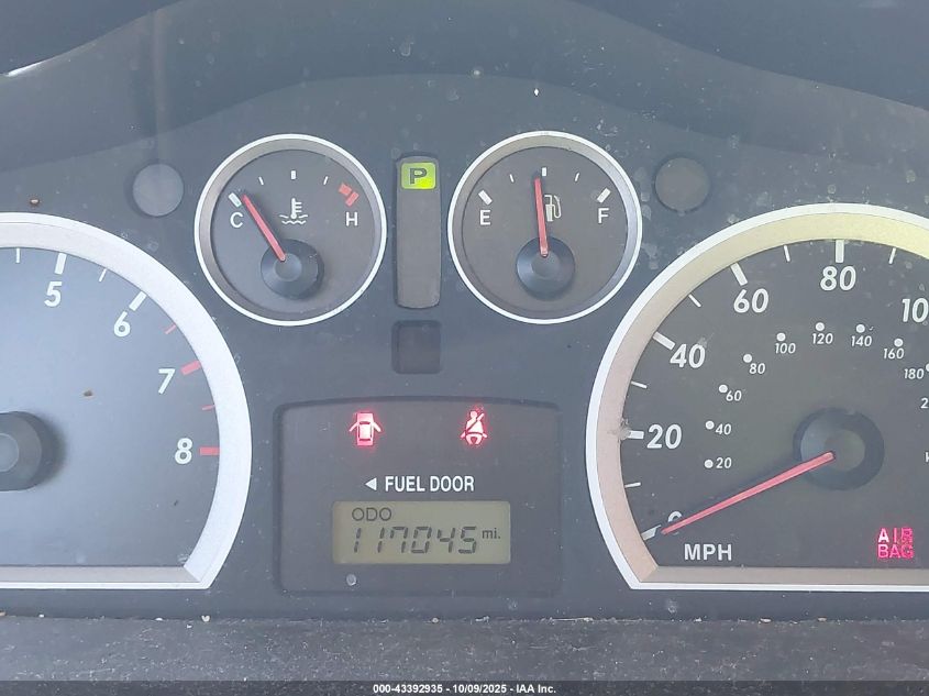 2005 Hyundai Santa Fe Gls VIN: KM8SC73D05U884203 Lot: 43392935