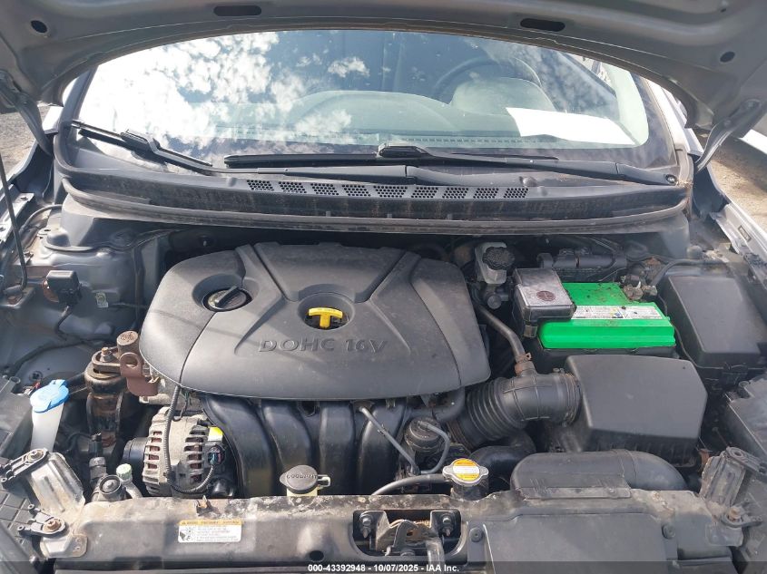 2012 Hyundai Elantra Gls VIN: 5NPDH4AE0CH078667 Lot: 43392948