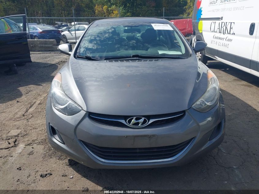 2012 Hyundai Elantra Gls VIN: 5NPDH4AE0CH078667 Lot: 43392948