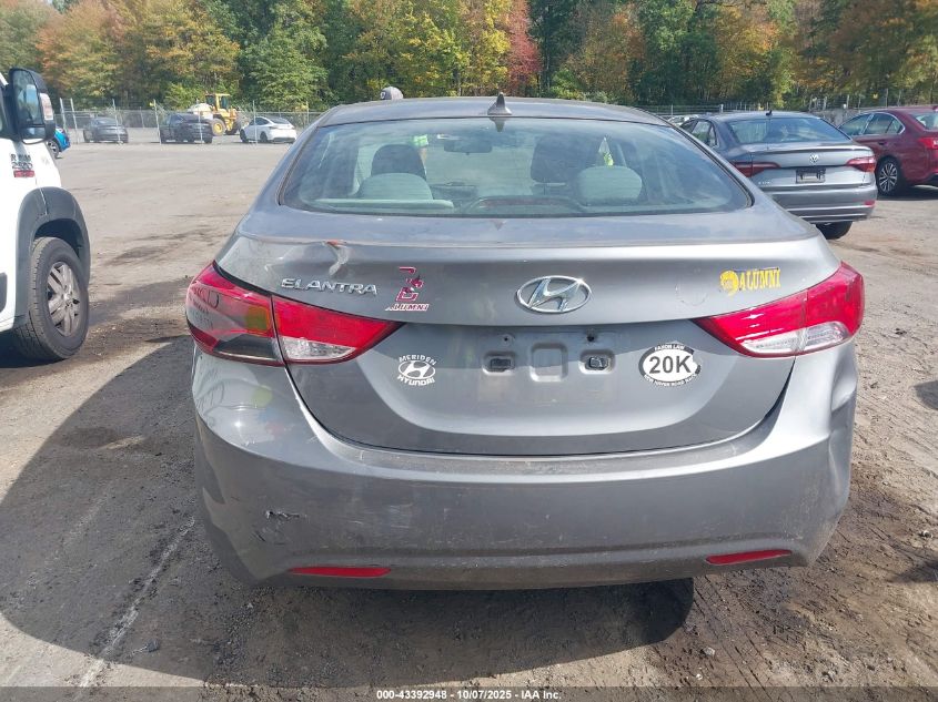 2012 Hyundai Elantra Gls VIN: 5NPDH4AE0CH078667 Lot: 43392948