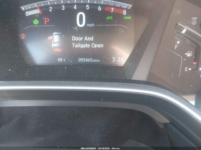 2020 Honda Cr-V Awd Ex-L VIN: 5J6RW2H83LL032336 Lot: 43392949