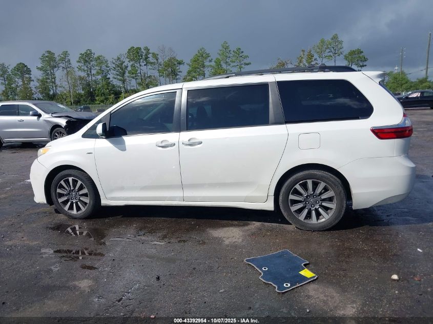 2018 Toyota Sienna Xle Premium 7 Passenger VIN: 5TDDZ3DC1JS190743 Lot: 43392954
