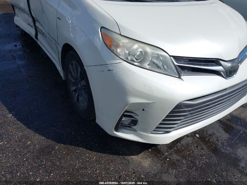 2018 Toyota Sienna Xle Premium 7 Passenger VIN: 5TDDZ3DC1JS190743 Lot: 43392954