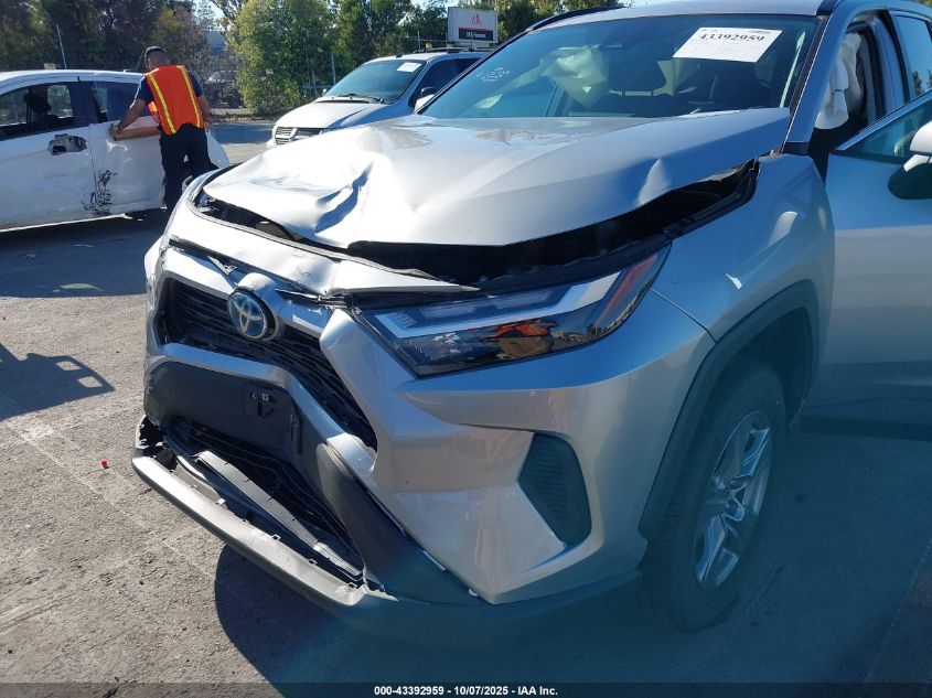 2022 Toyota Rav4 Hybrid Xle VIN: 4T3RWRFV9NU059516 Lot: 43392959