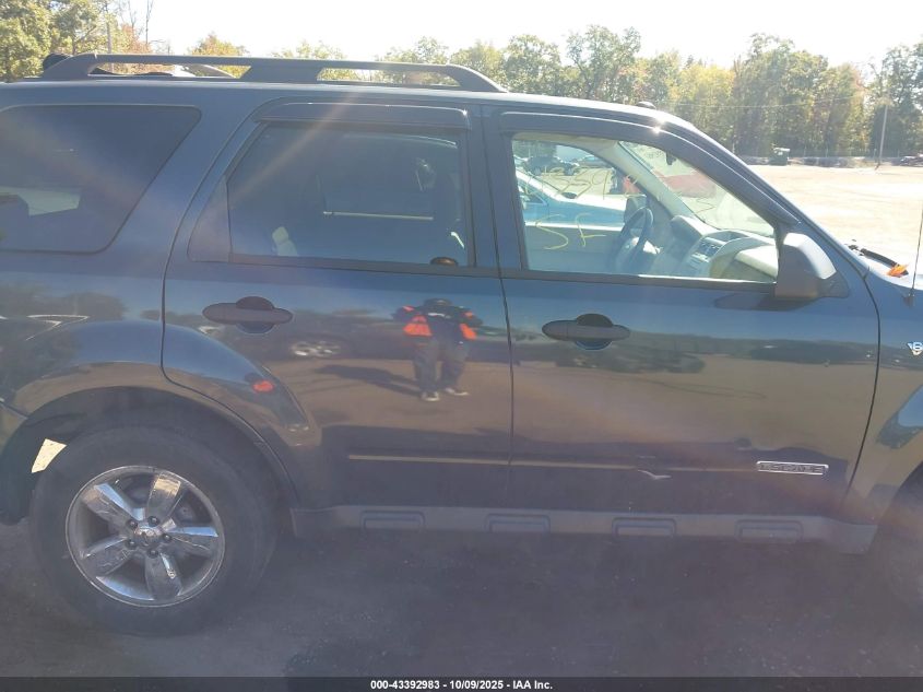 2008 Ford Escape Xlt VIN: 1FMCU931X8KA80736 Lot: 43392983