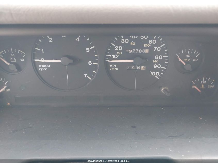 1993 Jeep Grand Cherokee VIN: 1J4GZ68S1PC540294 Lot: 43393001