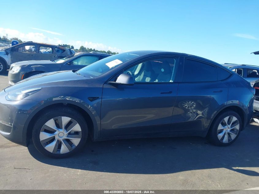 2023 Tesla Model Y Awd/Long Range Dual Motor All-Wheel Drive VIN: 7SAYGDEE7PA200282 Lot: 43393003
