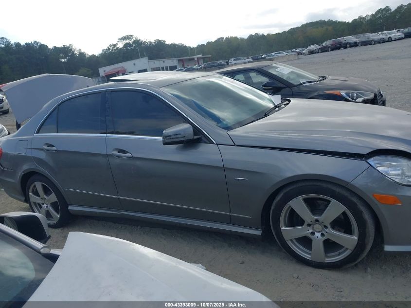2012 Mercedes-Benz E 350 VIN: WDDHF5KB4CA652251 Lot: 43393009