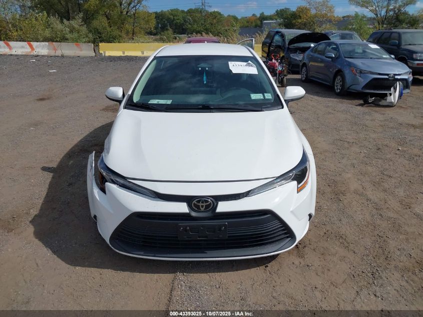 2024 Toyota Corolla Le VIN: 5YFB4MDE1RP086853 Lot: 43393025