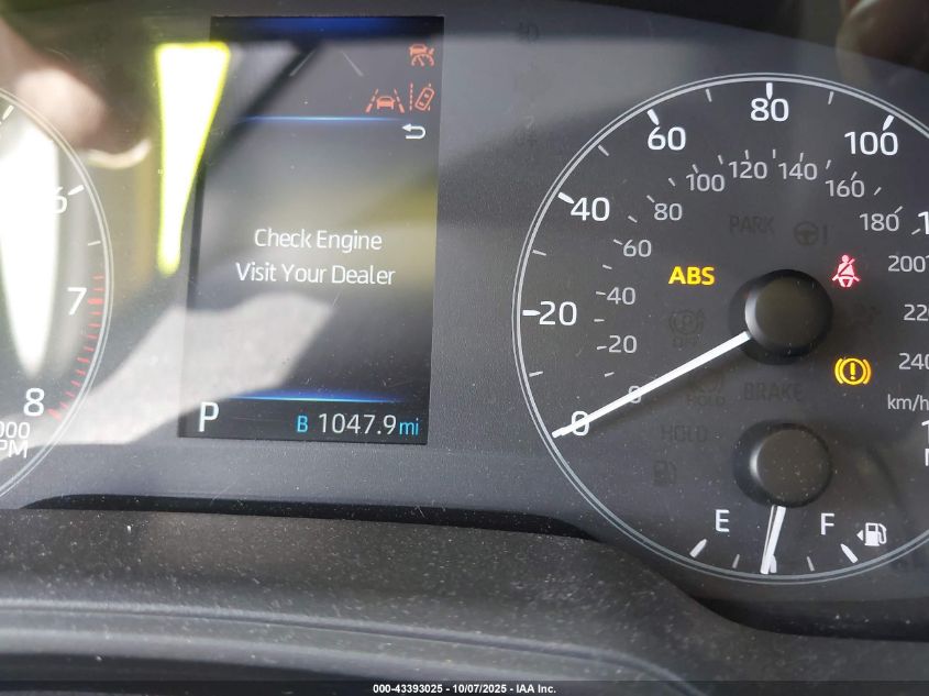 2024 Toyota Corolla Le VIN: 5YFB4MDE1RP086853 Lot: 43393025